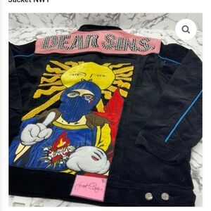 Dear Sins Embroydered Jacket